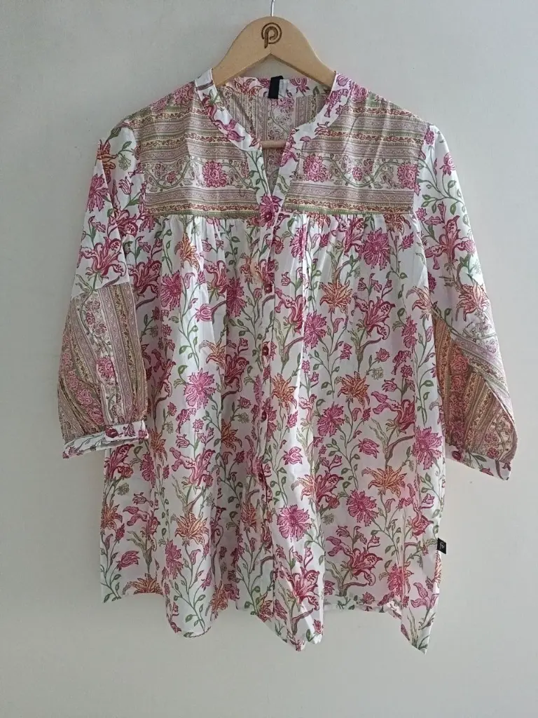 Rose Charm Cotton Top