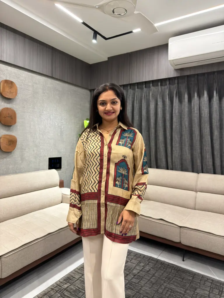 Heritage Lines Viscose Muslin Shirt