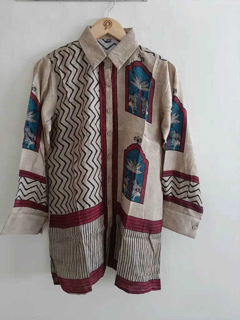 Heritage Lines Viscose Muslin Shirt