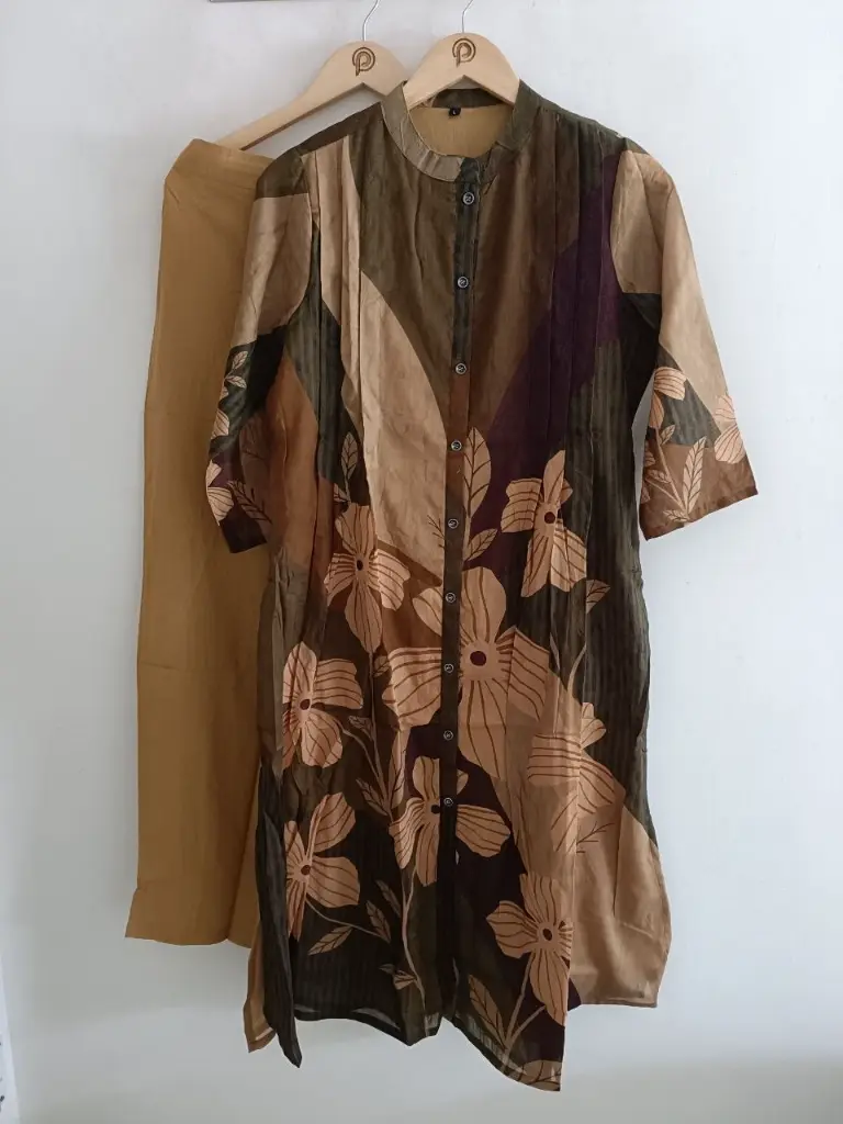 Earthy Bloom Mull Cotton Set