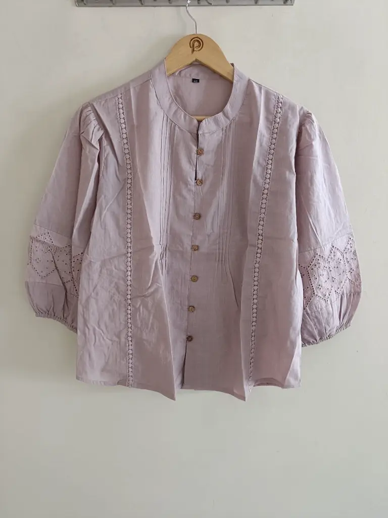 Blush Grace Cotton Top