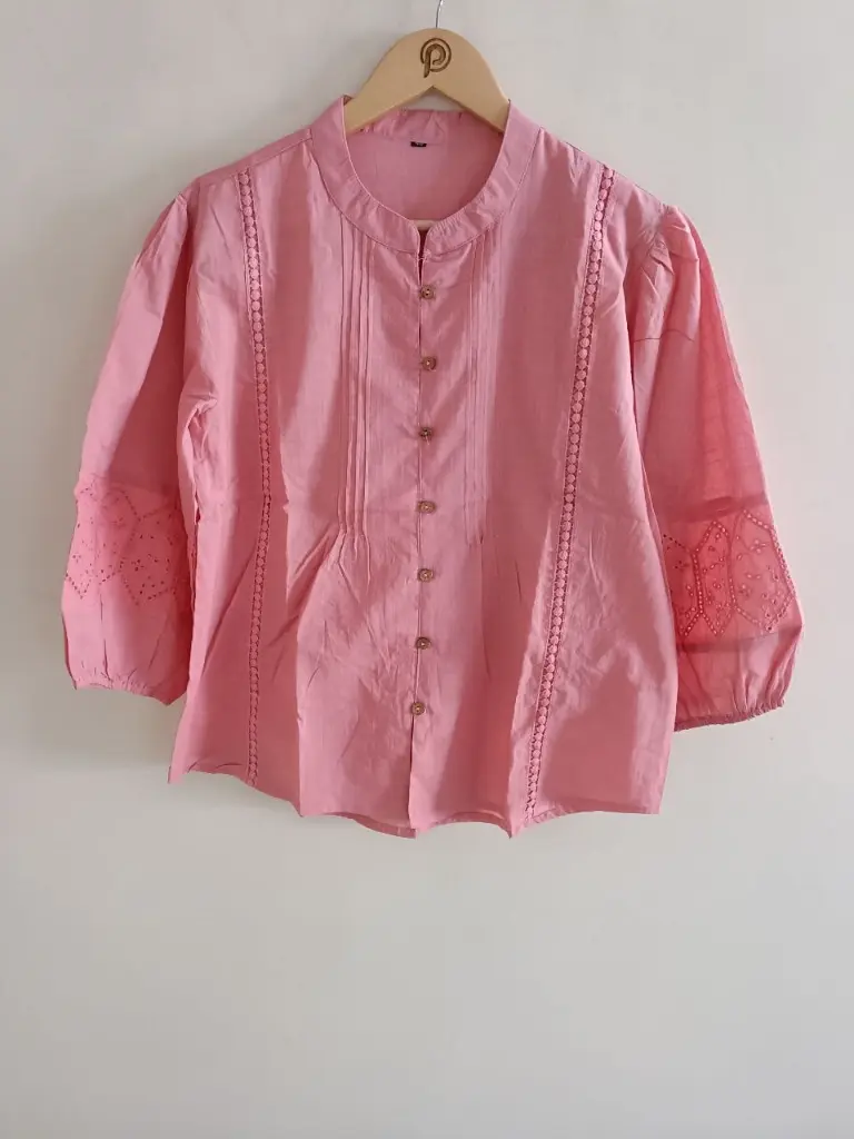 Blush Bloom Cotton Top