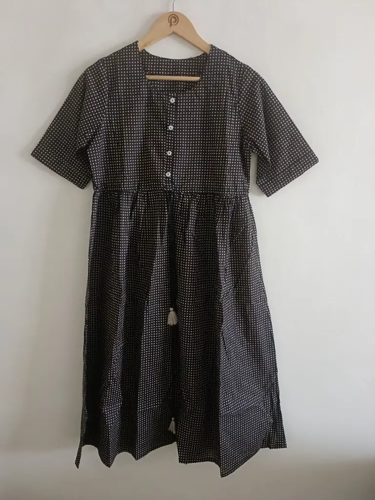 Classic Dot Cotton Dress