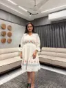 Floral Whisper Mull Cotton Dress