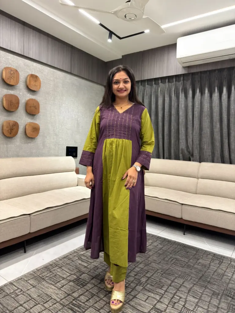 Earthy Duo Cotton Kurta Set