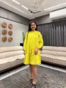 Elegant Dobby Cotton Tunic