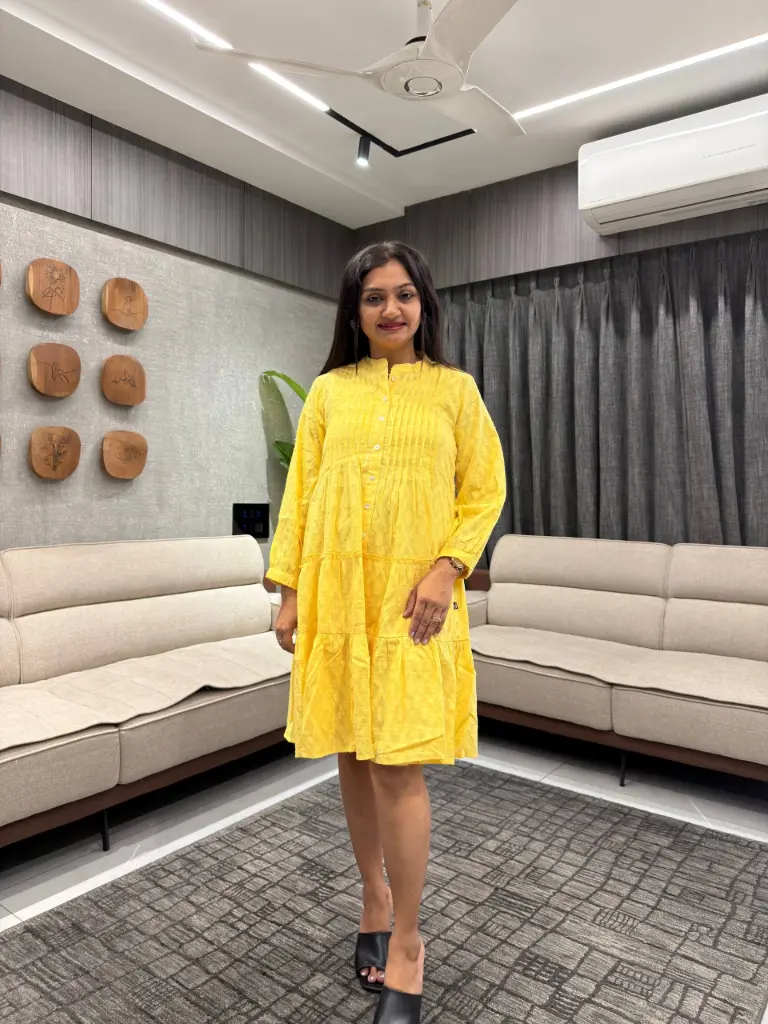 Sunshine Dobby Cotton Tunic