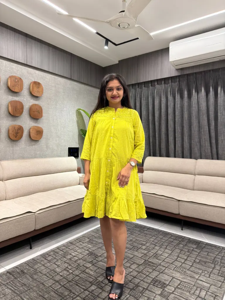 Sunshine Dobby Cotton Tunic