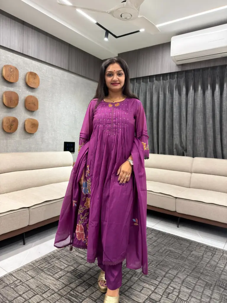 Plum Royale Kota Doriya Set