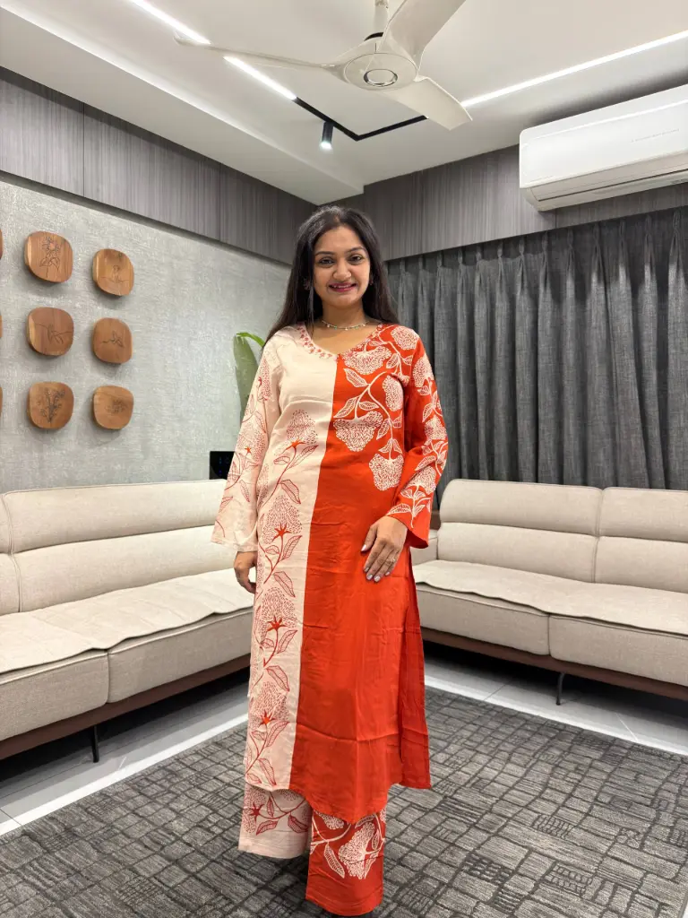 Rust Bloom German Rayon Set
