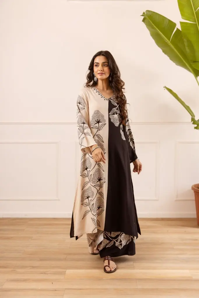 Noir Bloom German Rayon Set