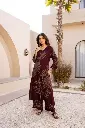 Elegant Burgundy Kurta Set