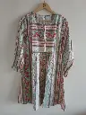 Floral Stripe Pure Cotton Tunic