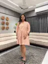 Blush Pink Cotton Tunic