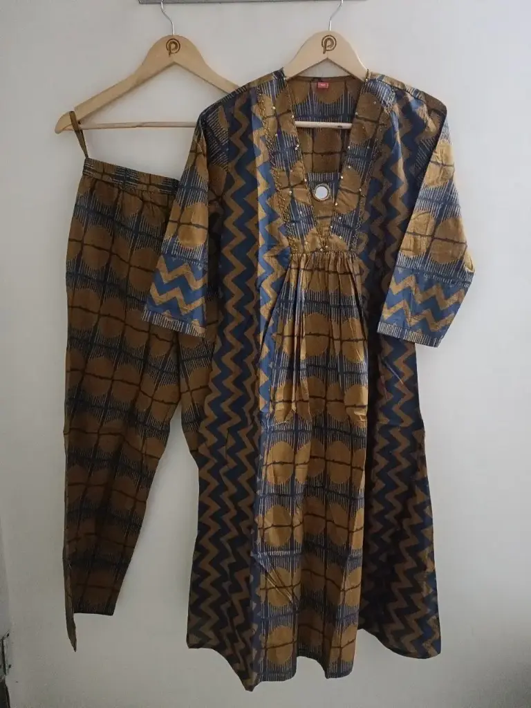 Tribal Wave Cotton Set