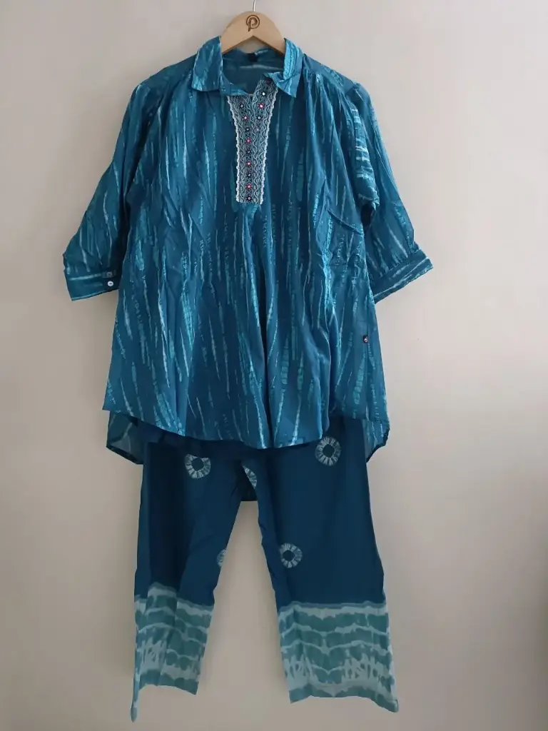 Ocean Shibori Grace Cord Set