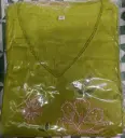 Lime Green Floral Elegance Set