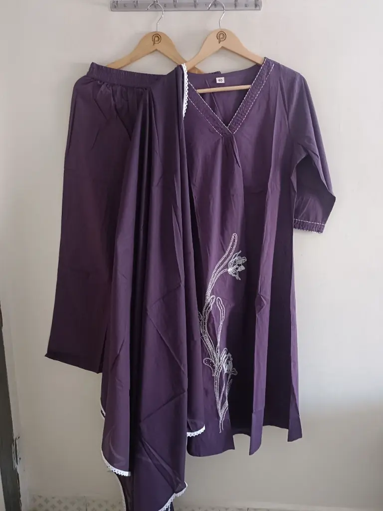Royal Plum Grace 3-piece Set