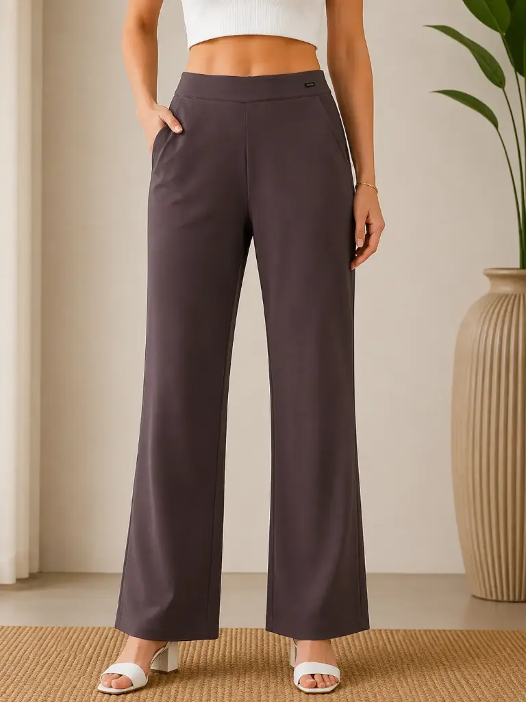 Cocoa Comfort Tensil Palazzo Pants