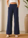 Midnight Comfort Tensil Palazzo Pants
