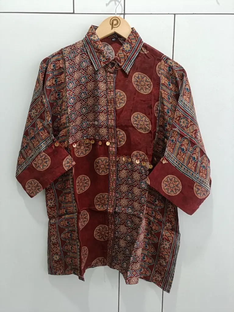 Rust Heritage Printed Shirt