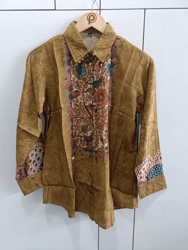Vintage Floral Panel Shirt
