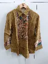 Vintage Floral Panel Shirt