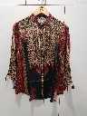 Royal Charm Printed Crepe Shirt