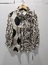 Monochrome Art Crepe Top