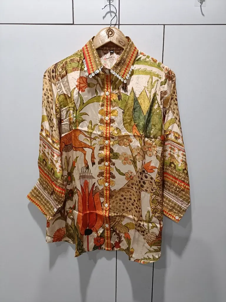 Safari Bloom Designer Shirt