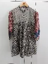 Indigo Chevron Muslin Tunic
