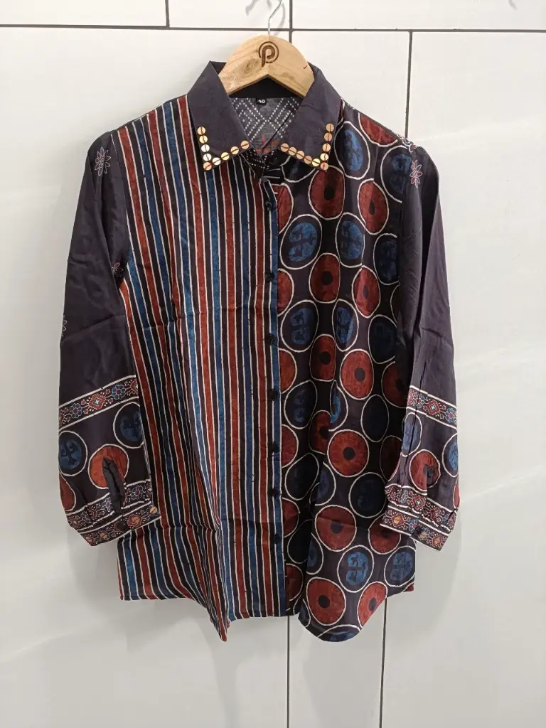 Indigo Circle Fusion Shirt