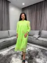 Lime Bloom One Piece
