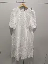 Snow Grace Cotton Dress