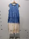 Sky Bloom Ombre Cotton Dress