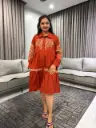 Rust Royale Cotton Tunic