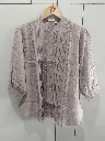 Muted Lavender Pintuck Elegance Top