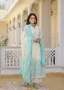 Aqua Grace Mull Cotton 3-Piece Set