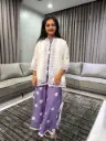 Lavender Grace Mull Cotton Co-ord Set