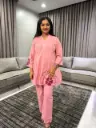 Blush Bloom Cotton Co-ord Set