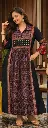 Midnight Ruby Printed Cotton Dress
