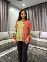 Rustic Fusion Muslin Shirt Top