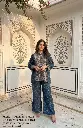 Indigo Royale Muslin Co-Ord Set