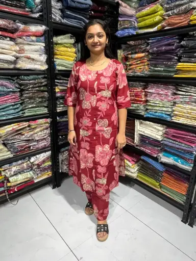 Naira Rosé Muse Cotton Set