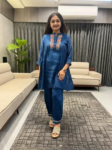 Noor Handwork Banarasi Mull Chanderi Set