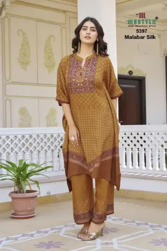 Zaina Kashmira Kaftan Co-ord Set