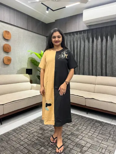 Dual Grace Cotton Dress