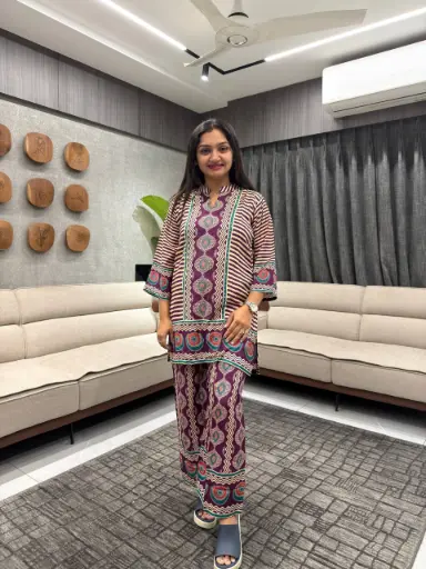 Classic Tribe Muslin Co-ord Set