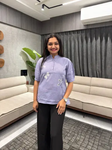 Lavender Bloom Butterfly Top