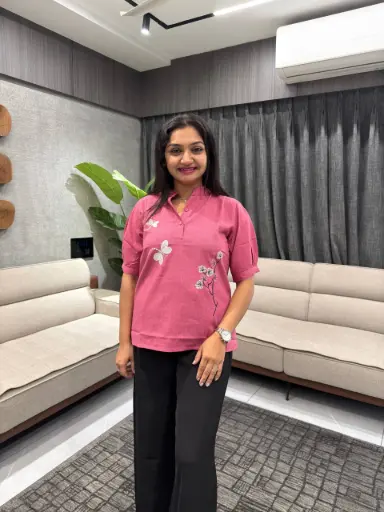 Rose Bloom Butterfly Top